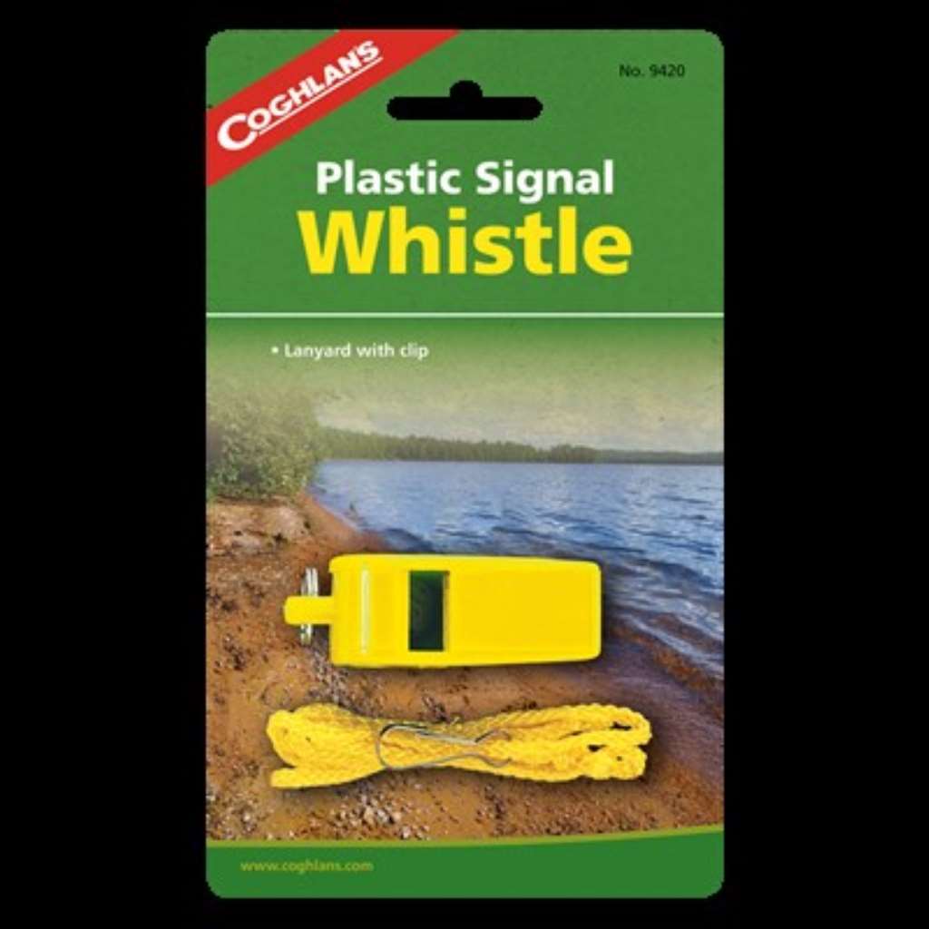 Plastic Signal Whistle - packaging