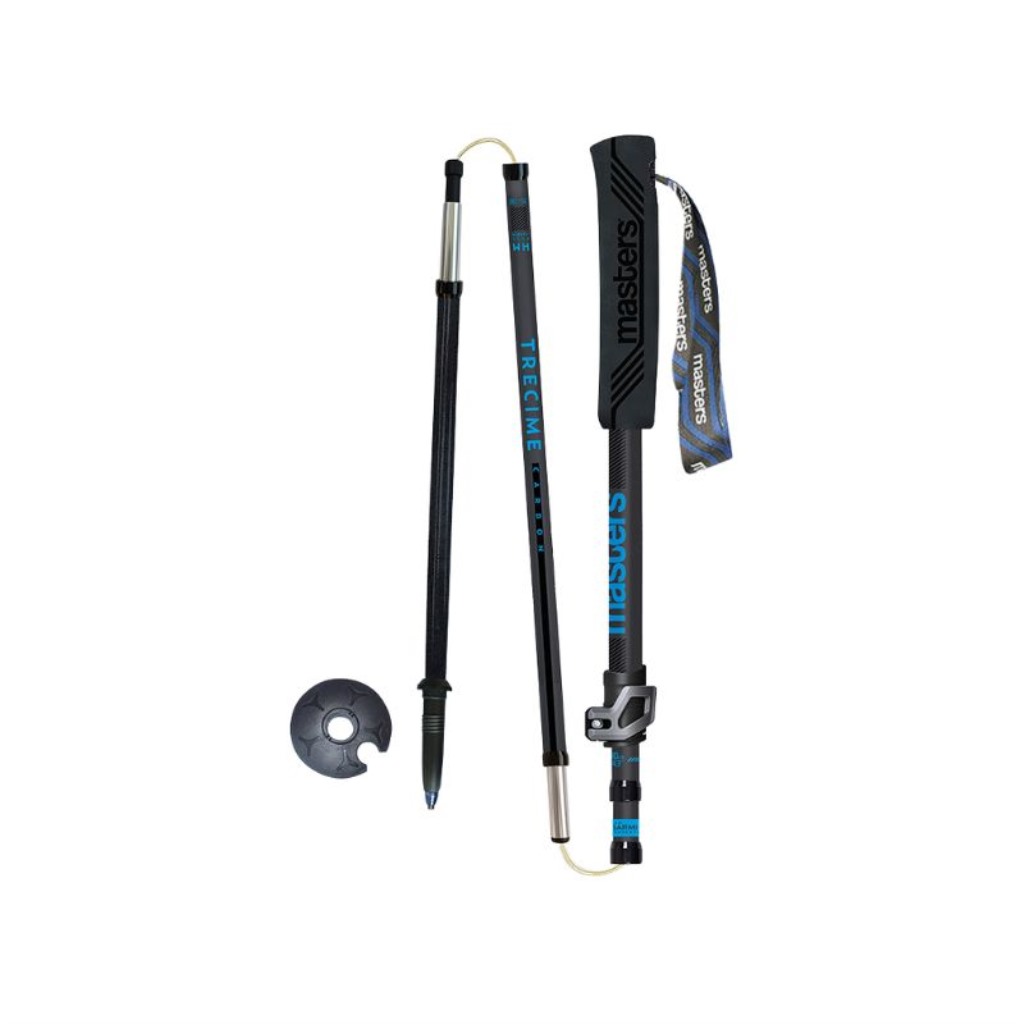  Masters Trecime Carbon Trekking Poles - folded trekking pole