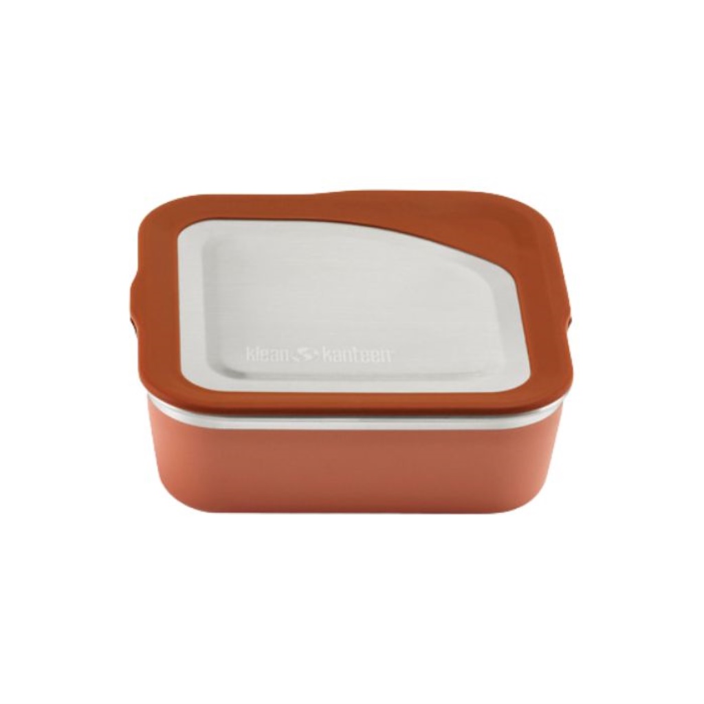 Rise Lunch Box 23oz/680ml - autumn glaze - front - Arabian spice lid