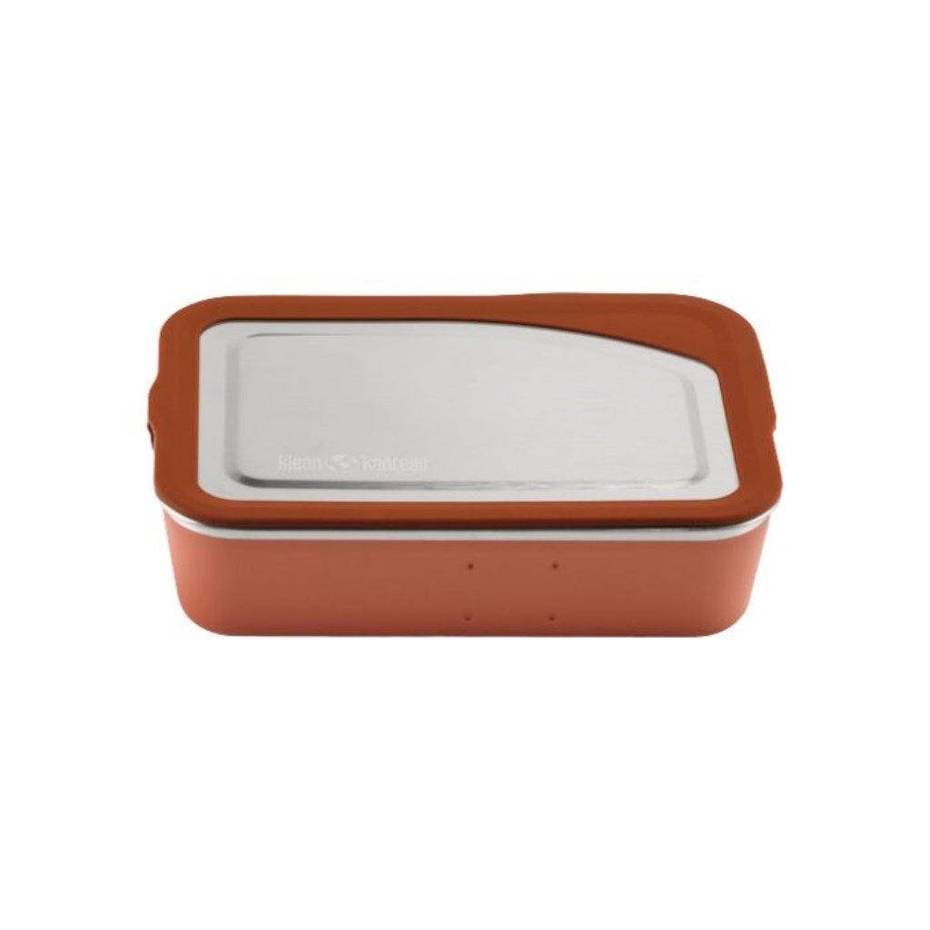 Rise Meal Box 34oz/1005ml - autumn glaze - side - Arabian spice lid