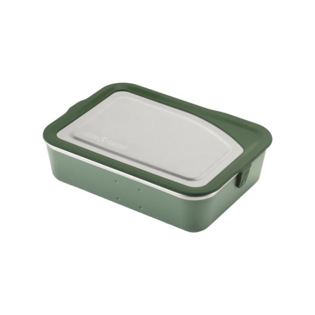 Rise Meal Box 34oz/1005ml - sea spray - front angle - thyme lid