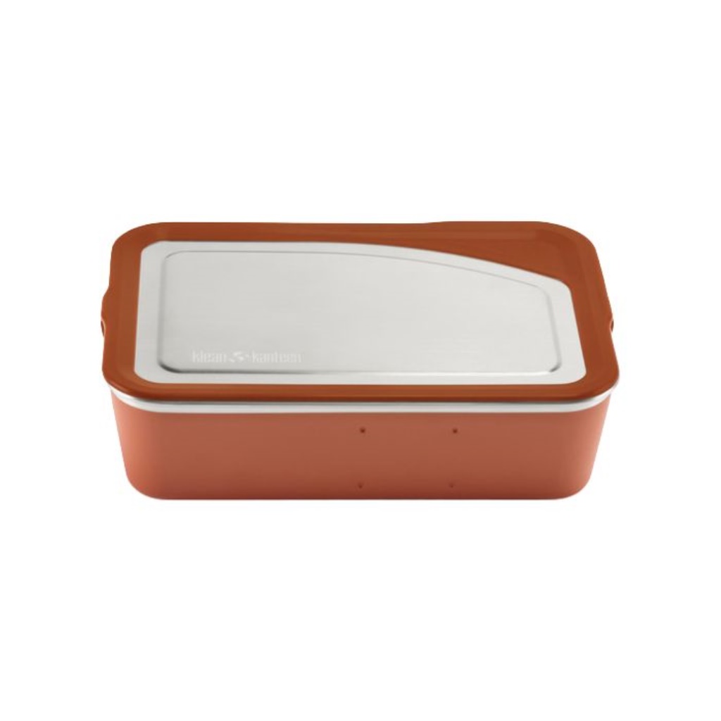 Rise Big Meal Box 55oz/1626ml  - autumn glaze - side - Arabian spice lid