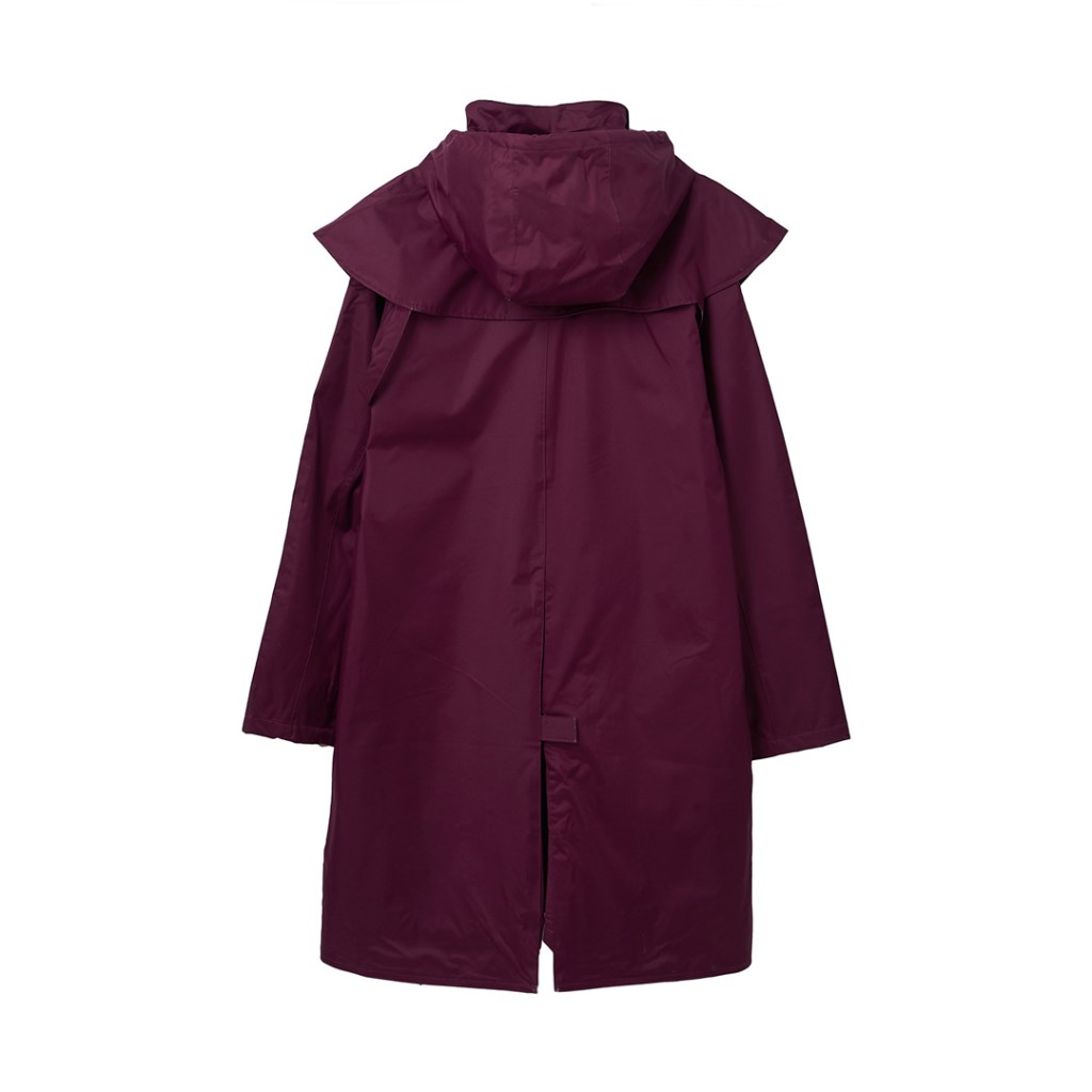 Ladies Outrider Coat 3/4 length (plum) - 