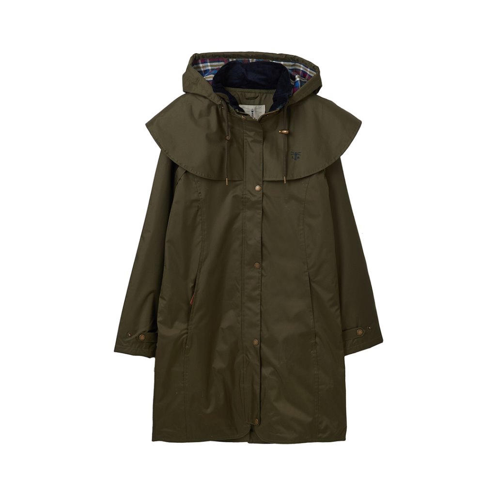 Ladies Outrider Coat 3/4 length (fern) - 