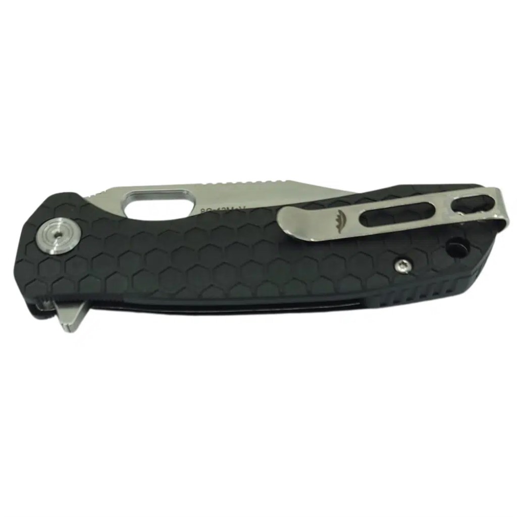 Honey Badger Clip Point - closed (black)