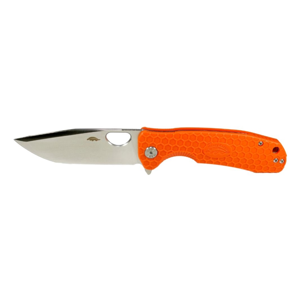 Honey Badger Tanto - Honey Badger Tanto Orange Square