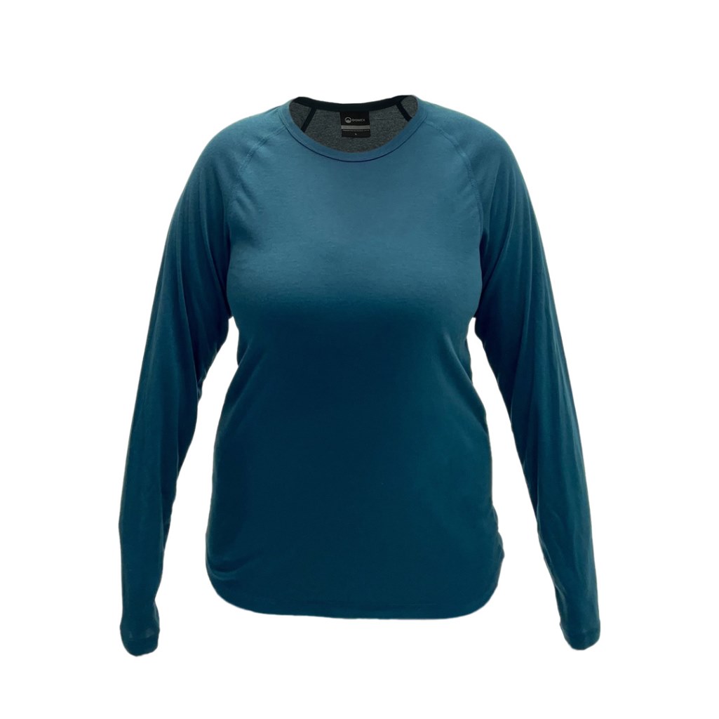 Thermalayer L/S Top (dark green) - womens fit
