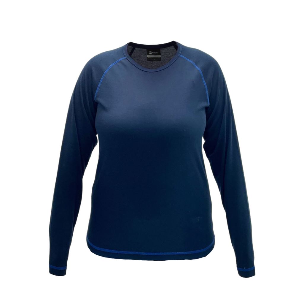 Thermalayer L/S Top (navy) - womans fit