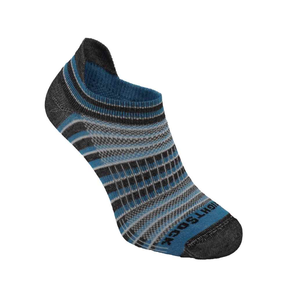 Coolmesh II - Tab Socks - Turquoise/Black Stripe - 