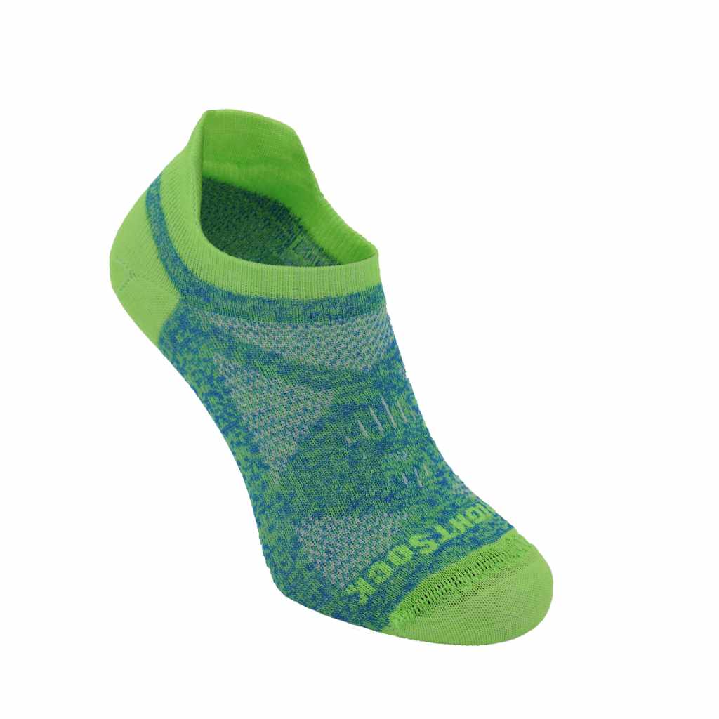 Coolmesh II - Cushion Tab Socks - Blue/Green - 