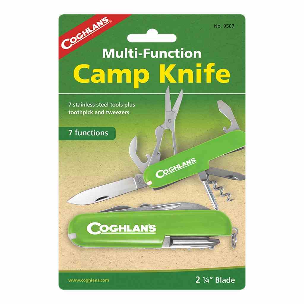 Camp Army Knife (7 function) - Camp Army Knife 7 tools packaging
