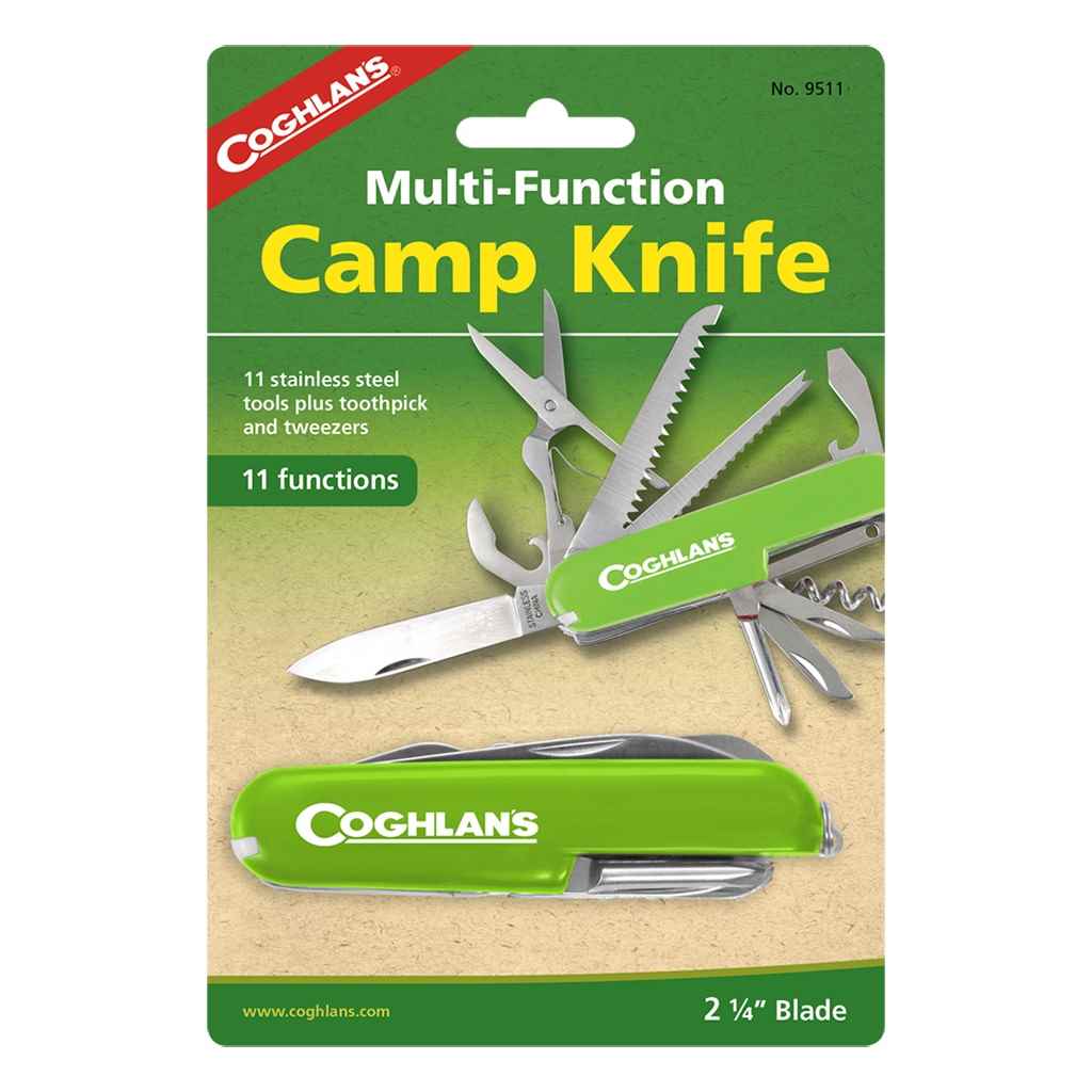Camp Army Knife (11 function) - Camp Army Knife 11 tools packaging