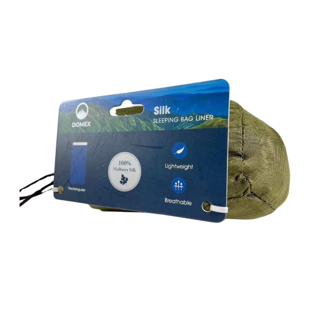 Domex Silk bag liner - Domex Silk Liner Dark Green Packaging