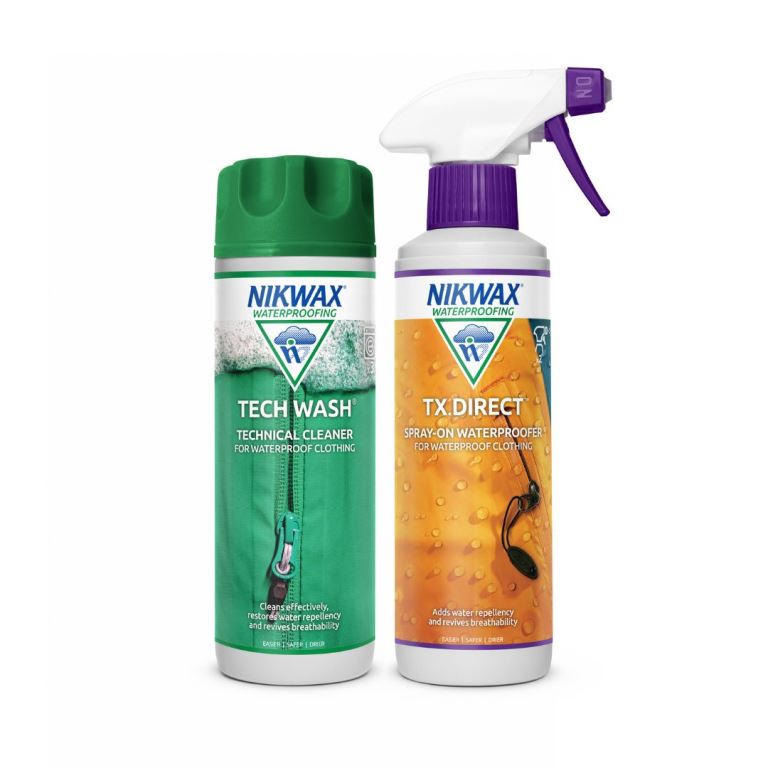 Twin Pack: Tech Wash + TX Direct Spray-On (300ml) - 