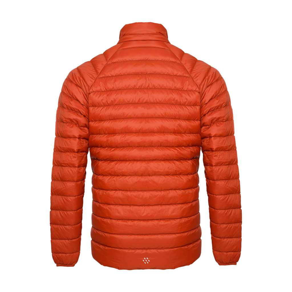 Mens Synergy Jacket (burnt orange) - back