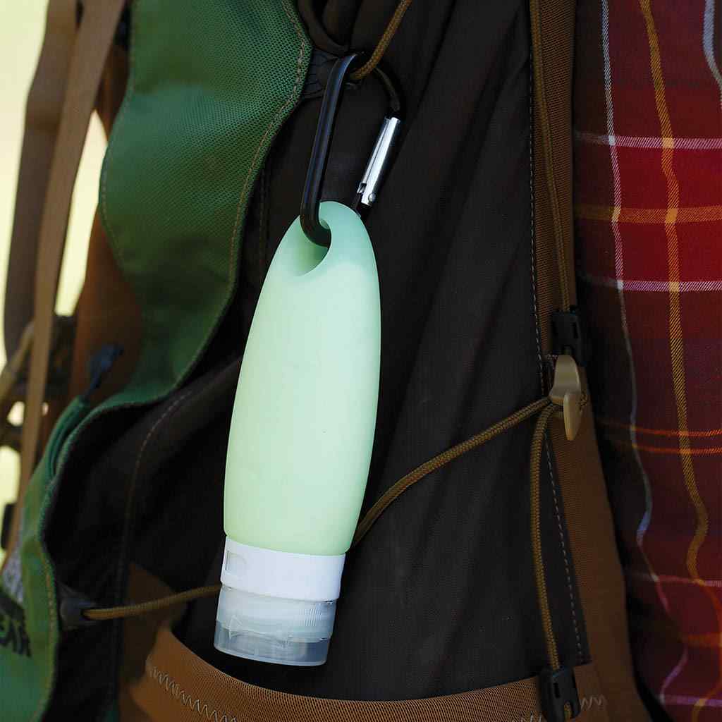 Travel Silicone Bottle - Travel Silicone Bottle -  Green - In Situ