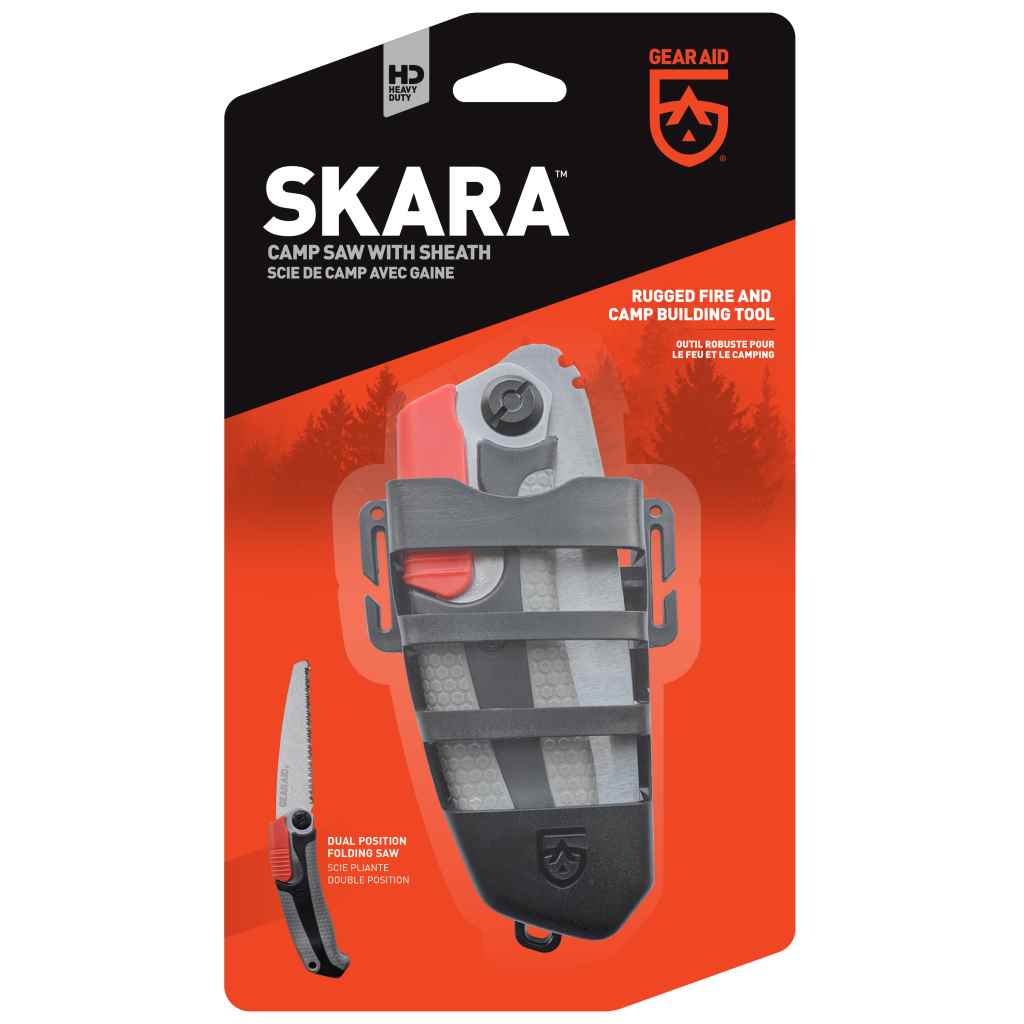 Gear Aid SKARA Camp Saw w/ Sheath - 