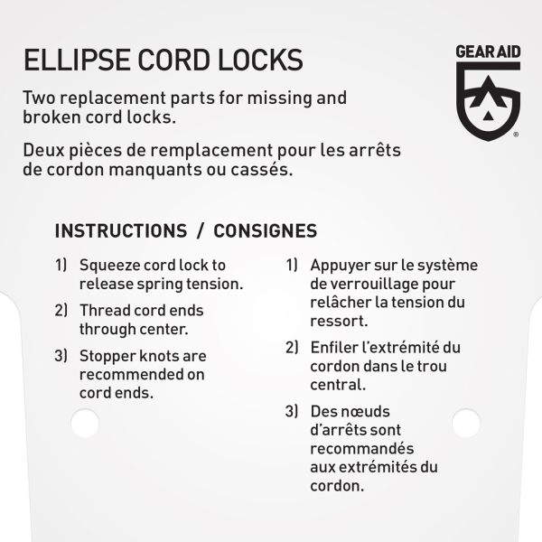 Gear Aid Ellipse Cord Locks - 