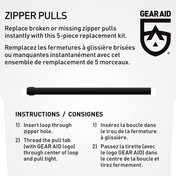 Gear Aid Zipper Pulls - 