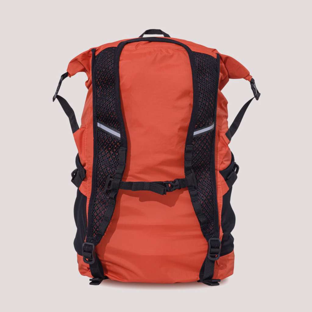 Travelite Backpack - travelite backpack -  burnt orange- back