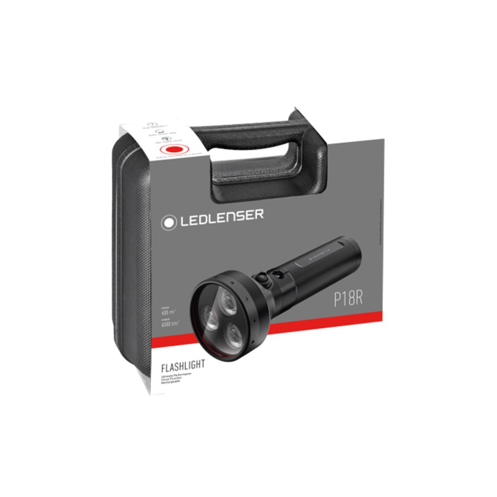Ledlenser P18R Torch - P18R Torch - Hard Case